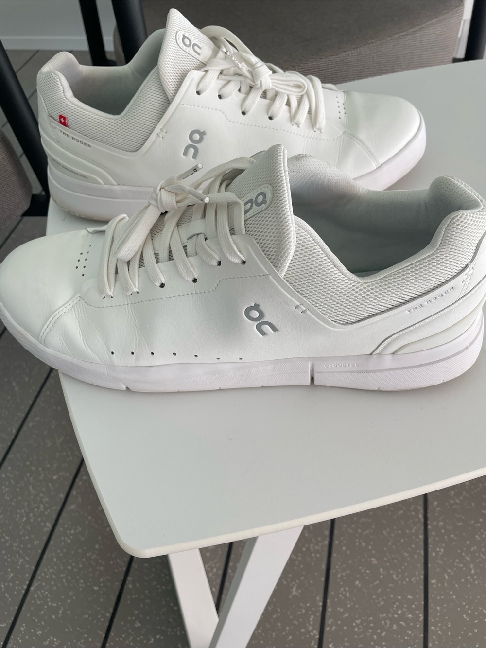 ON CLOUD THE ROGER ADVANTAGE
SHOES Size 14 White - Picture 6 of 14